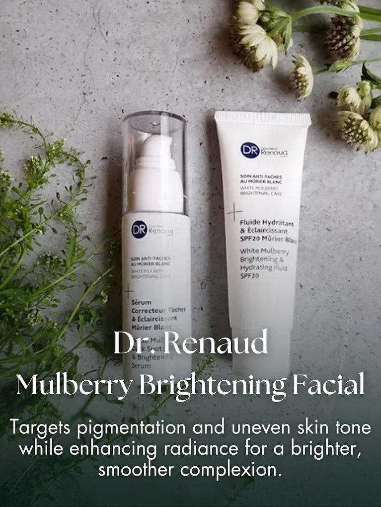 Docteur Renaud mulberry brightening facial at Azema Ladies Salon