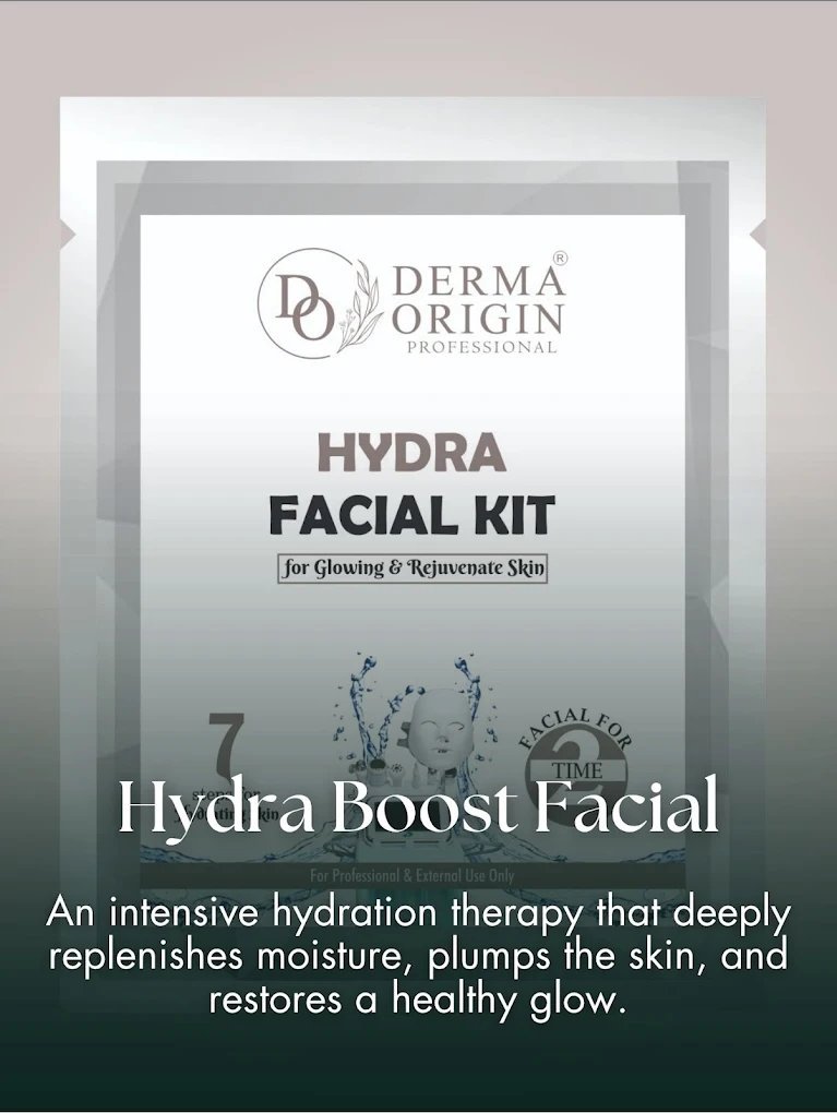 Derma Origin Hydra Boost facial kit at Azema Ladies Salon