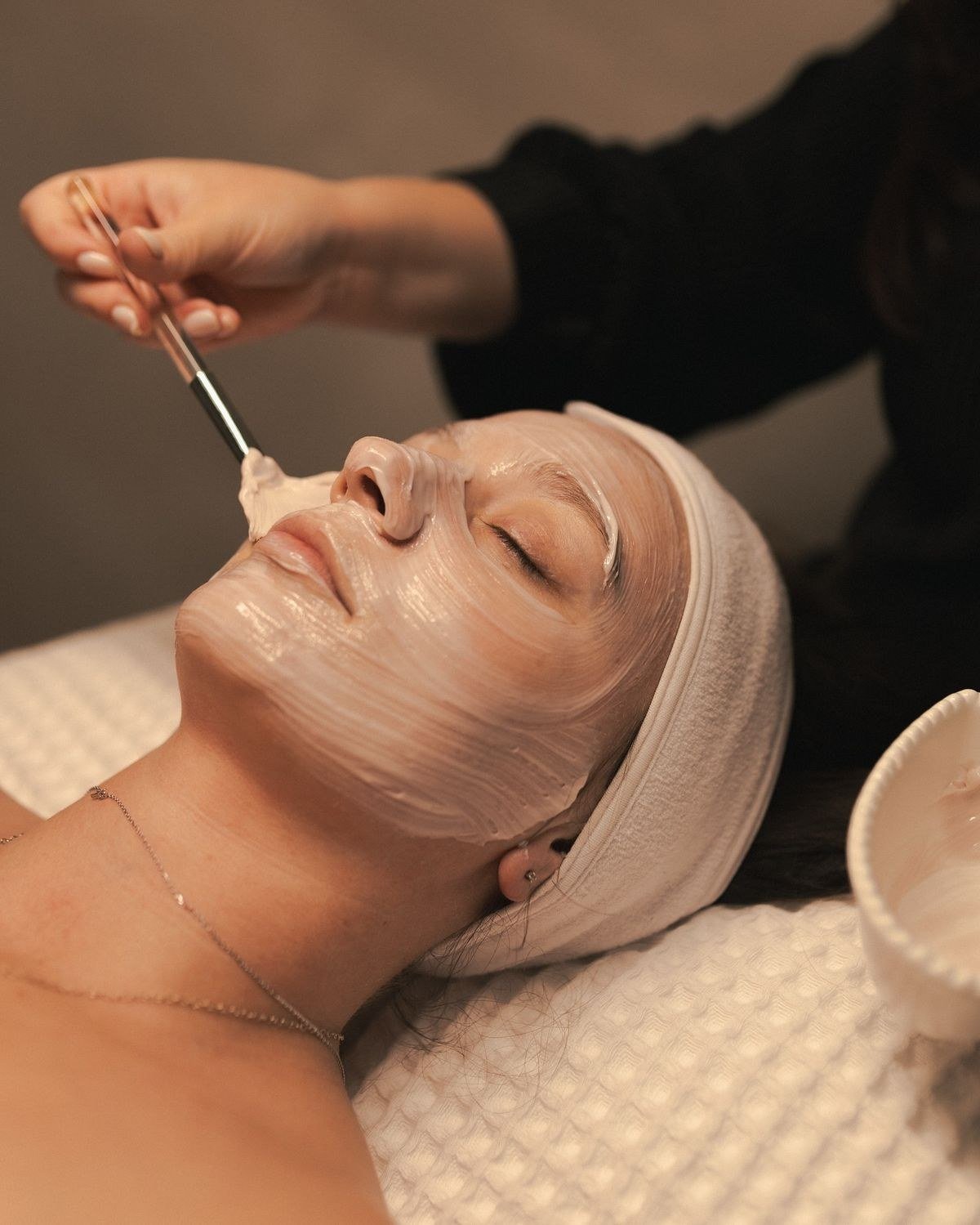 Facial treatment room at Azema Ladies Salon