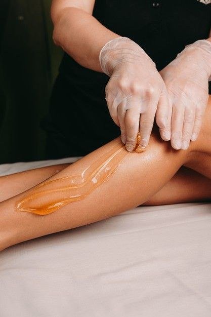Waxing treatment at Azema Ladies Salon